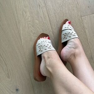 Chloe Woody sandals mule embroidered summer shoes